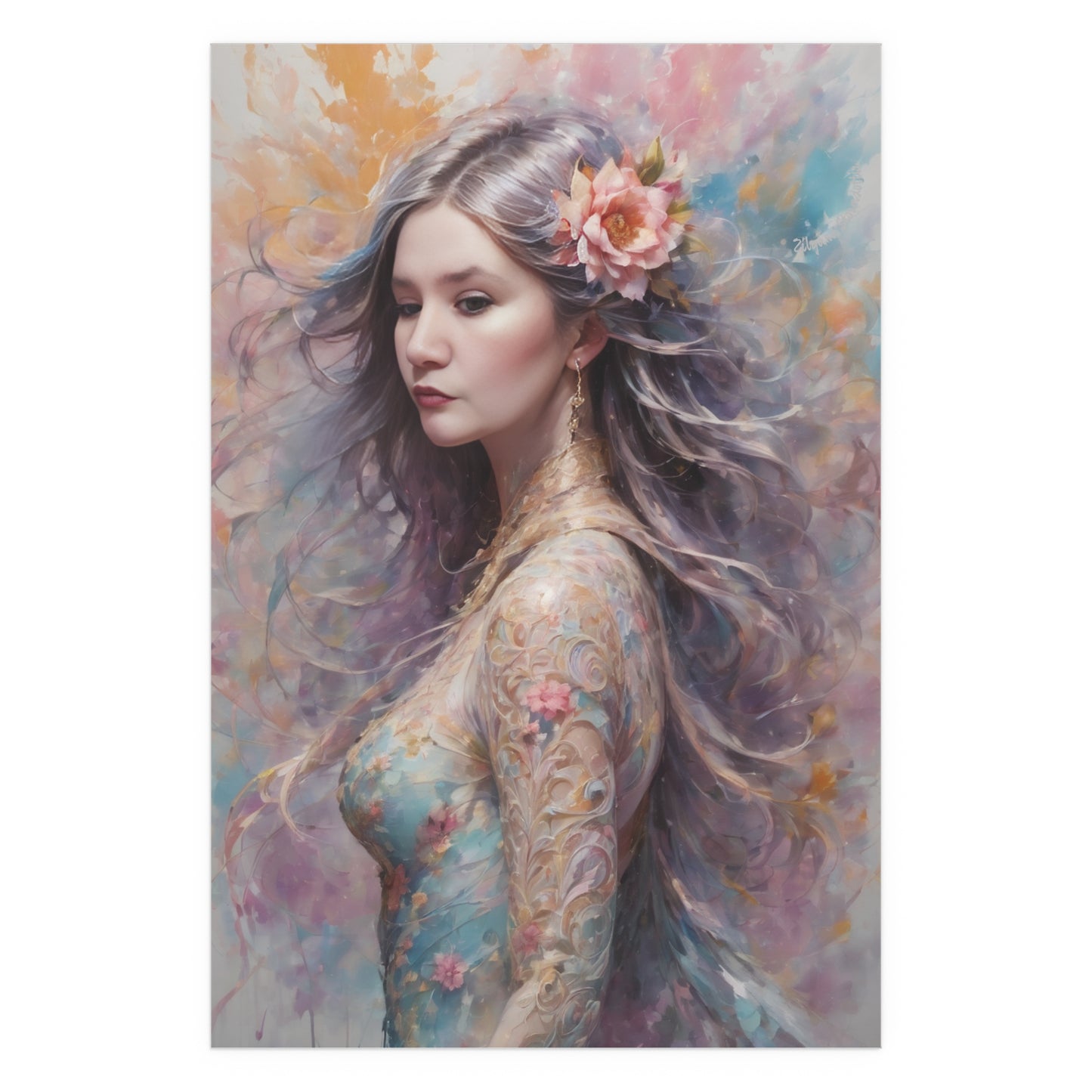 Indoor and Outdoor Silk Posters (Vertical 29)