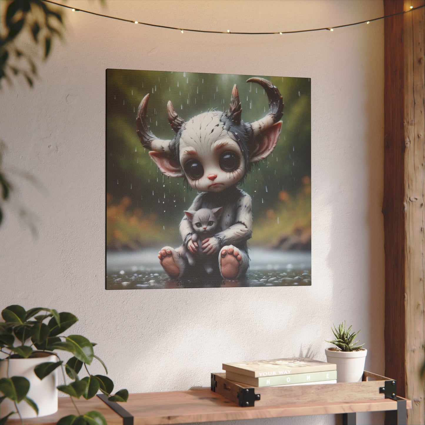 Zilyana Print Canvas