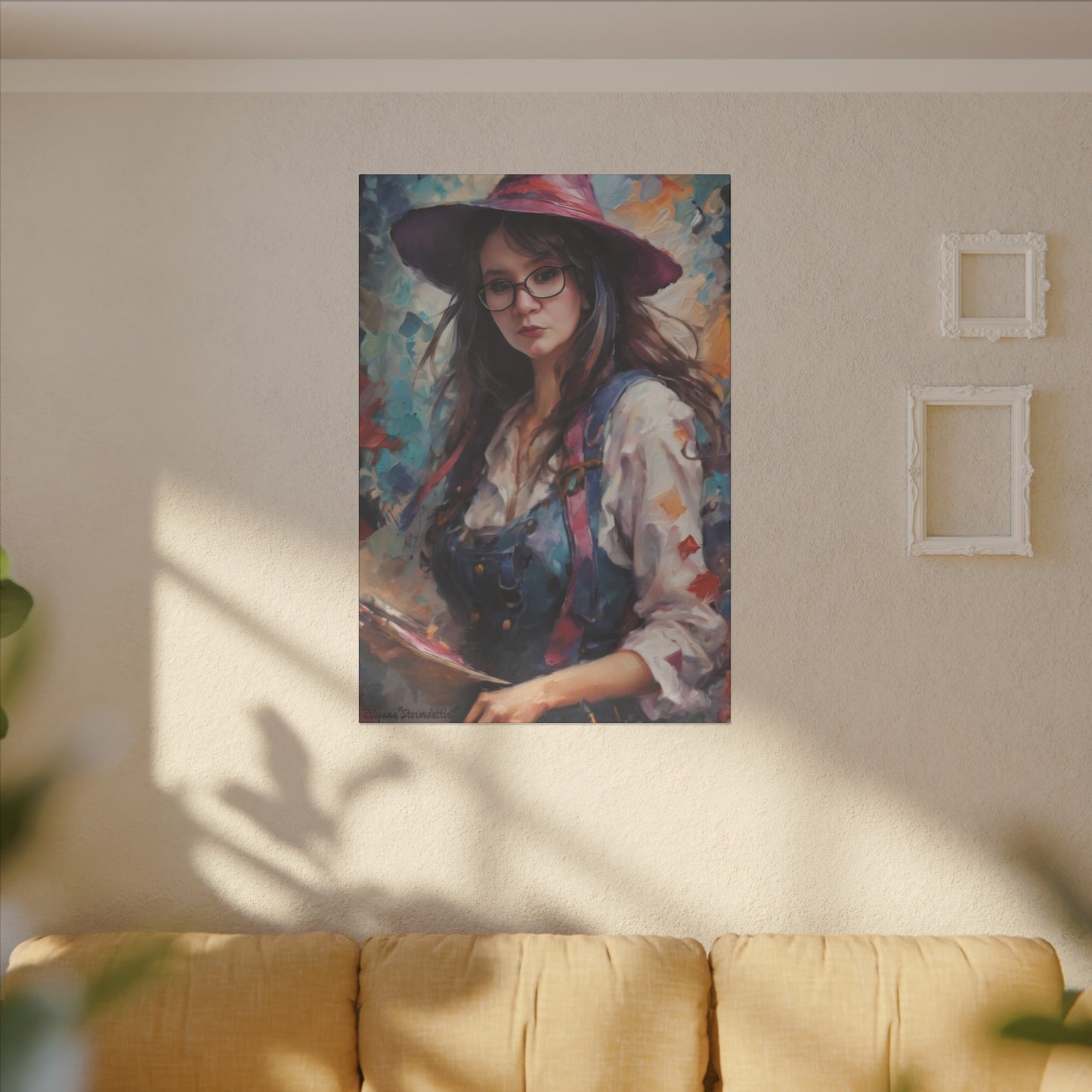 Zilyana Print Canvas