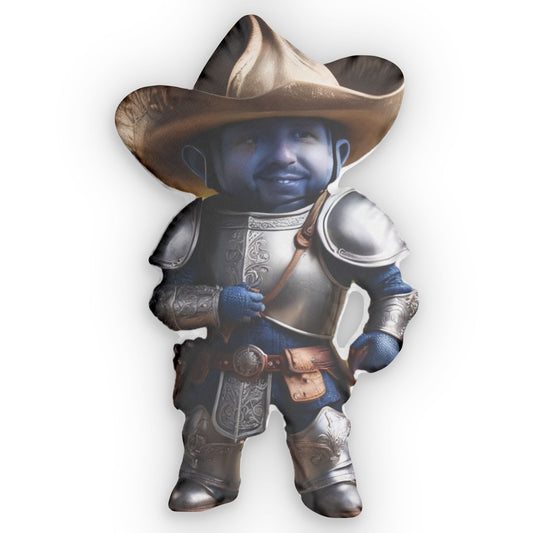 Cowboy Blueberry Bandit Knight pillow