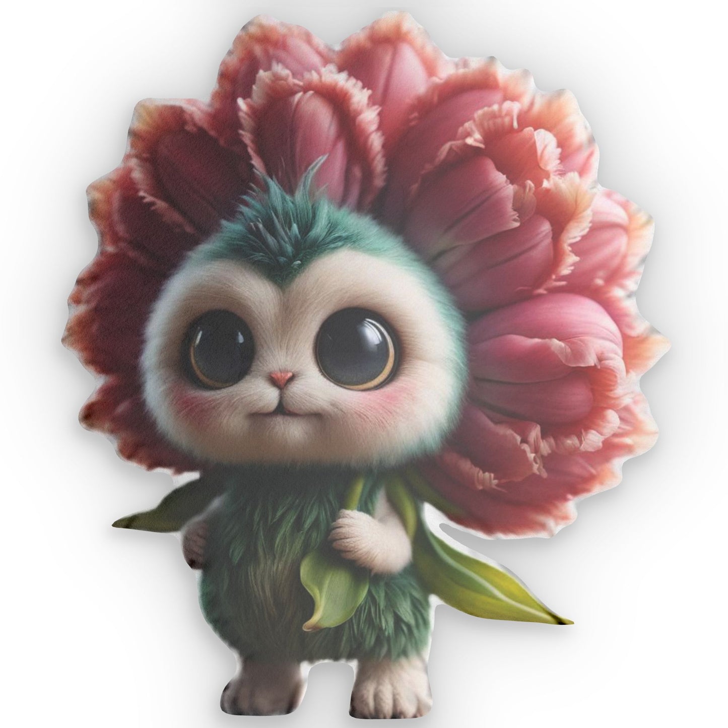 Flower Monster Shaped Pillows
