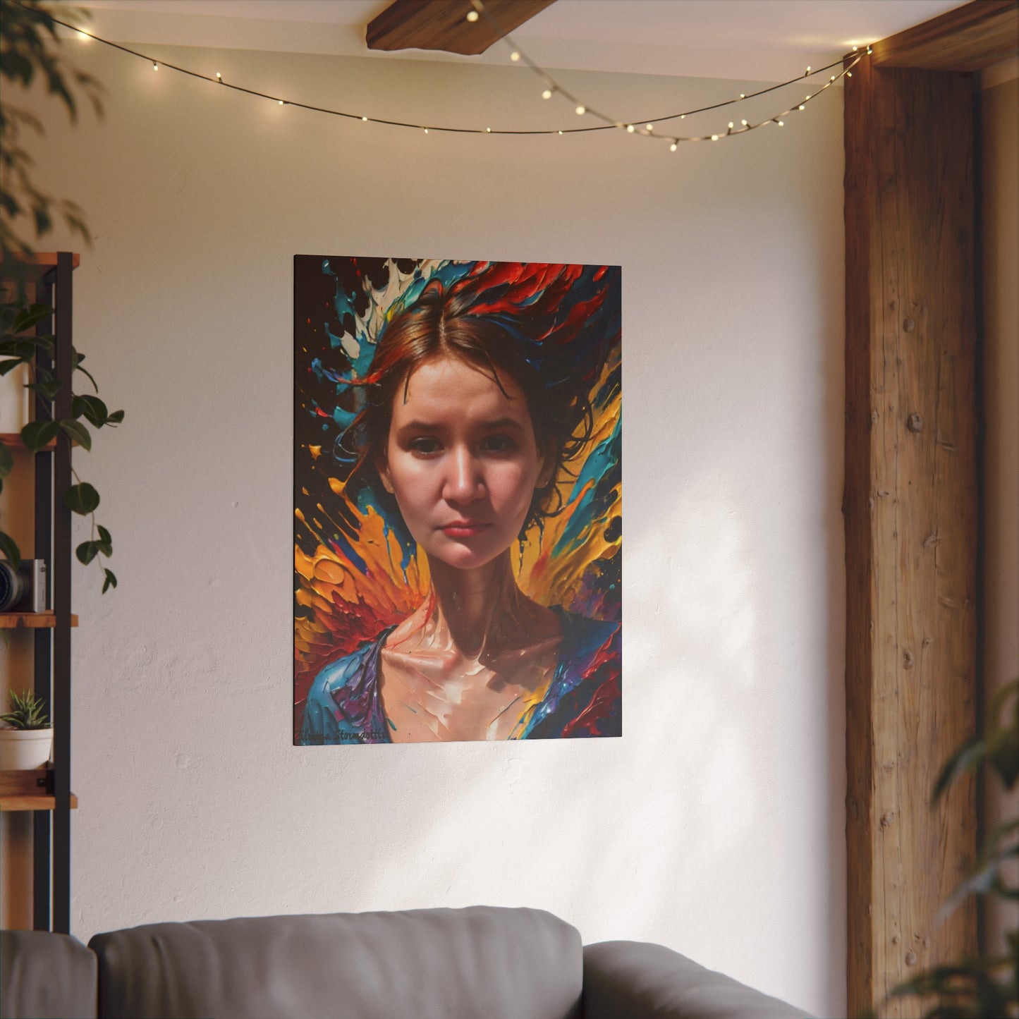 Zilyana Print Canvas