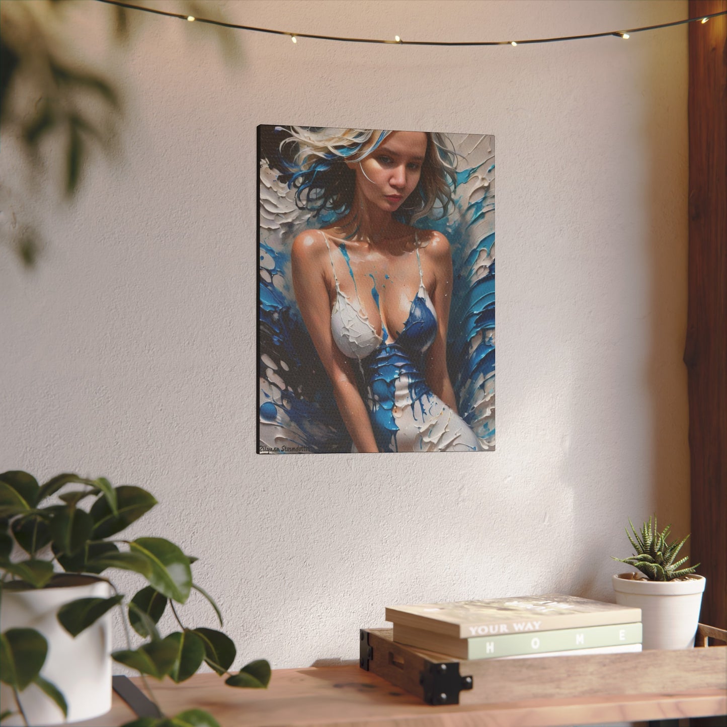 Zilyana Print Canvas