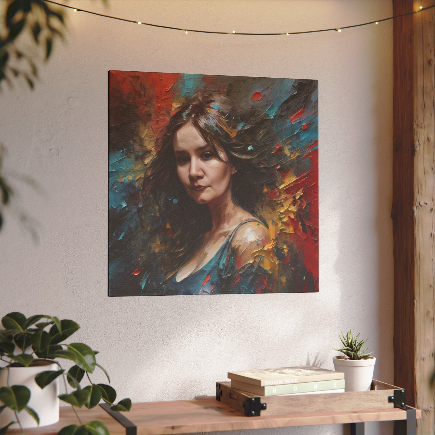 Zilyana Print Canvas