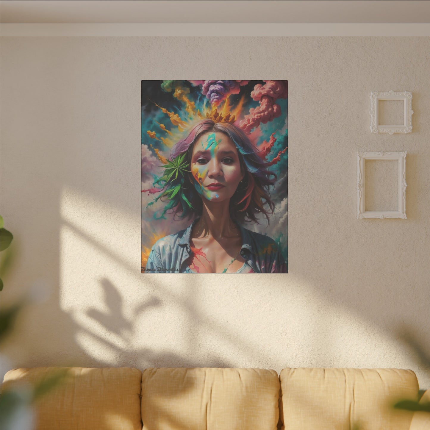 Zilyana Print Canvas