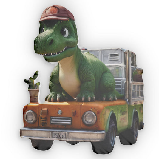 Dino Truck Pillow (Bob)