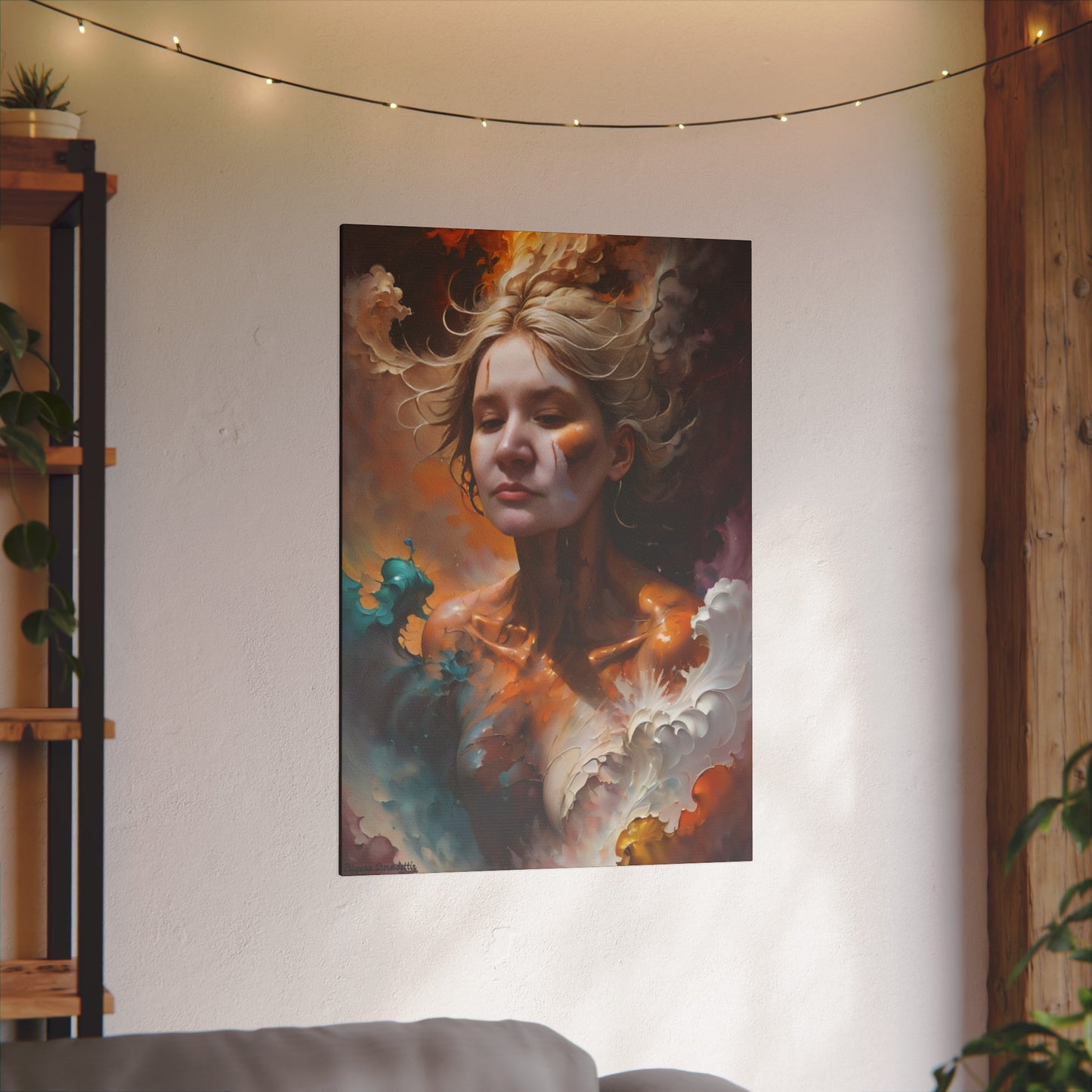 Zilyana Print Canvas