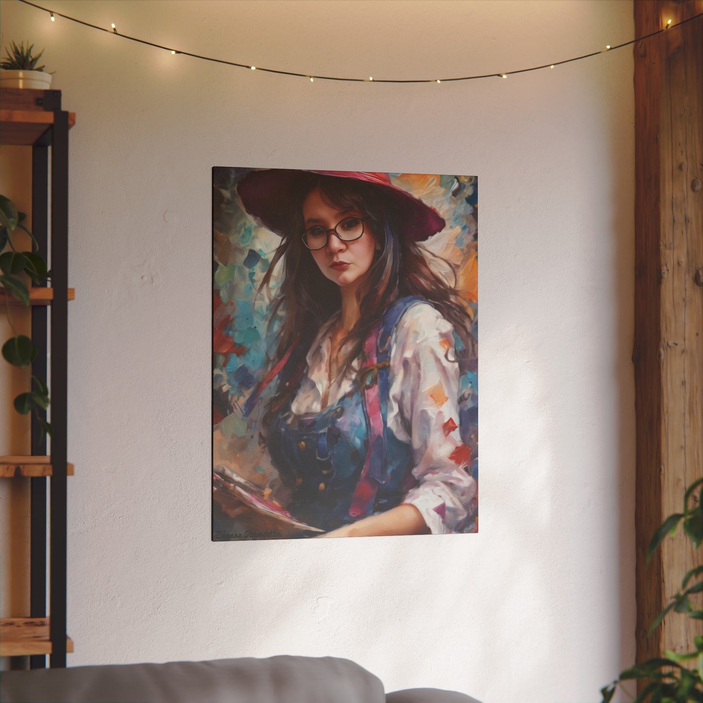 Zilyana Print Canvas