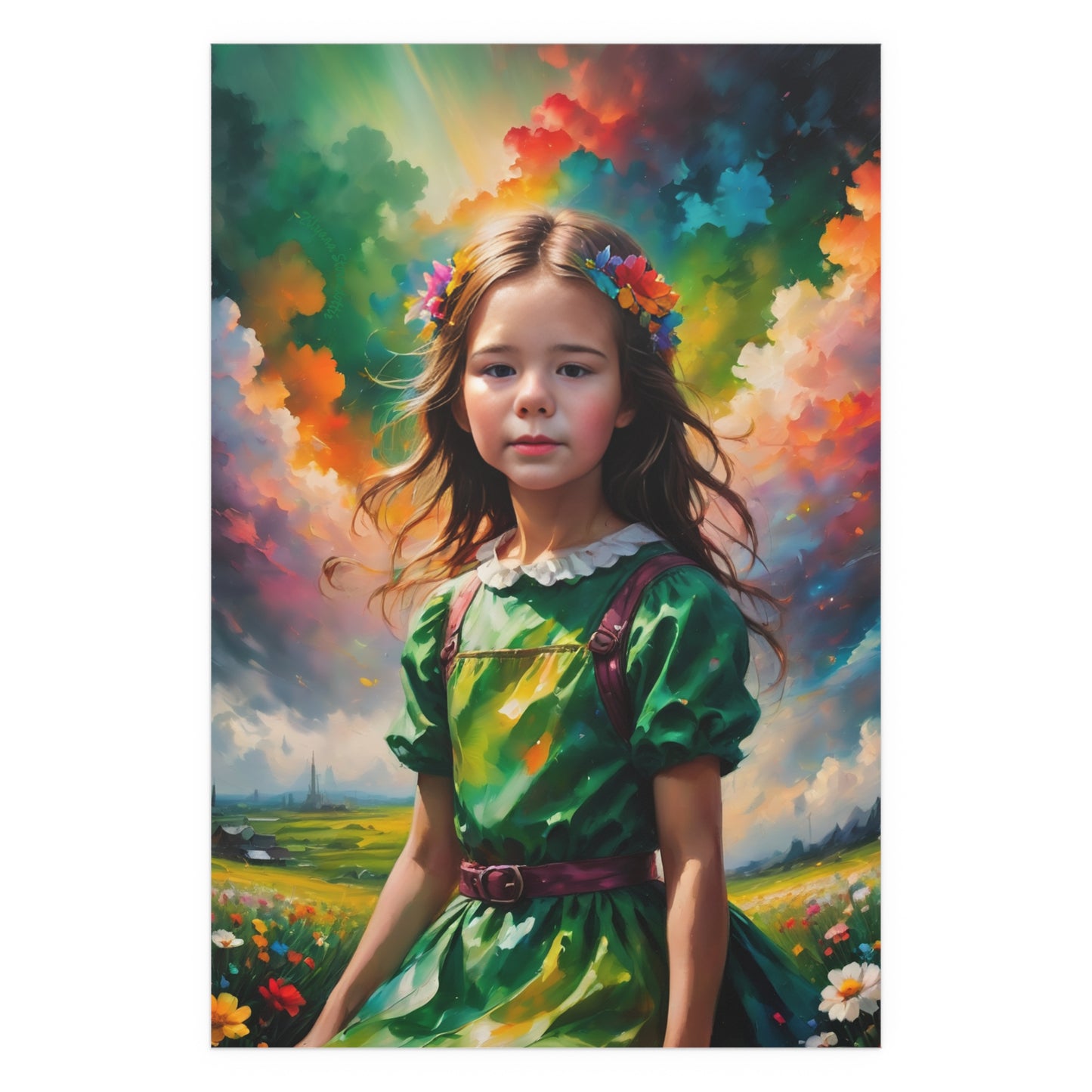 Indoor and Outdoor Silk Posters (Vertical 14)