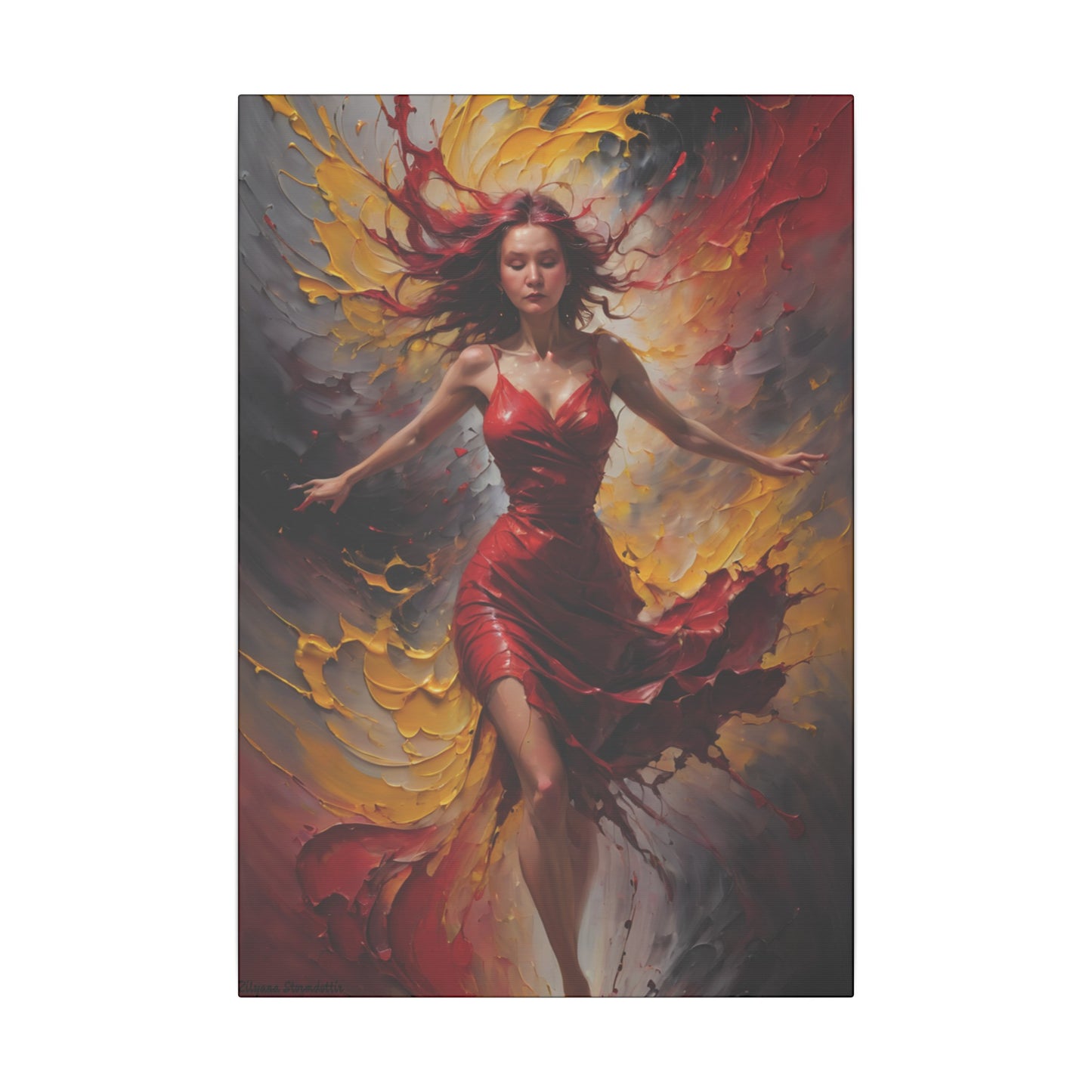 Zilyana Print Canvas