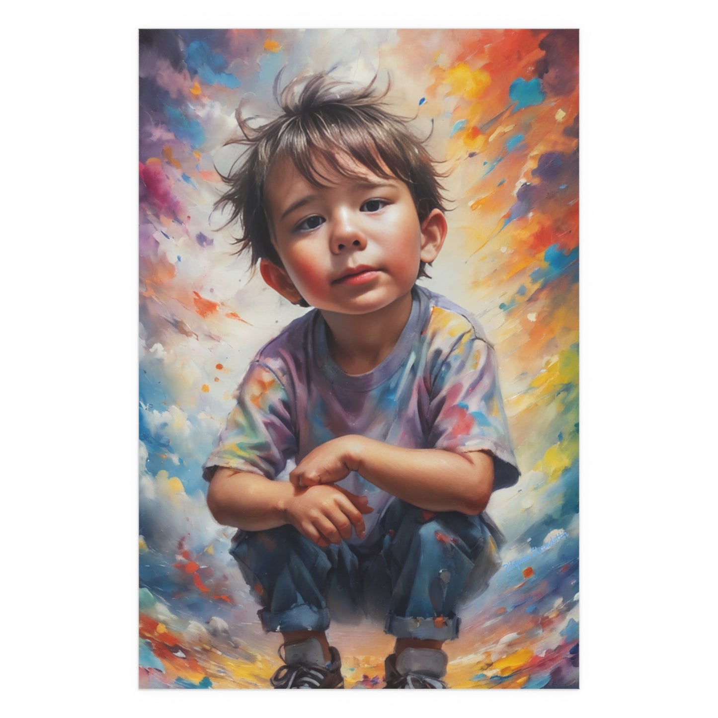 Indoor and Outdoor Silk Posters (Vertical 13)