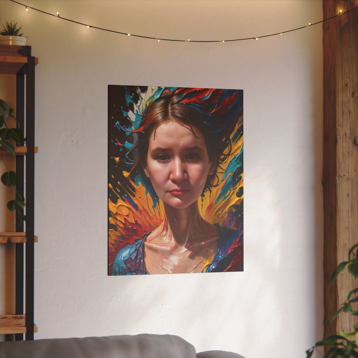 Zilyana Print Canvas