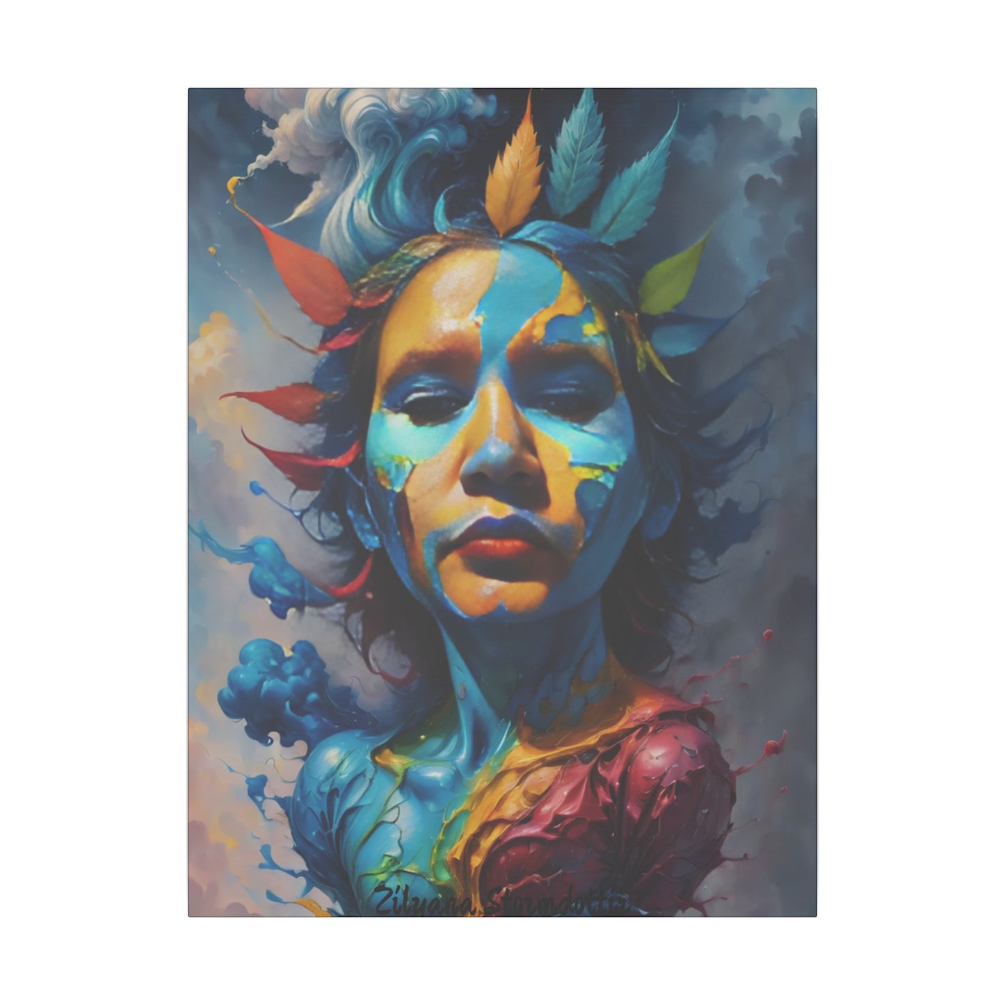 Zilyana Print Canvas