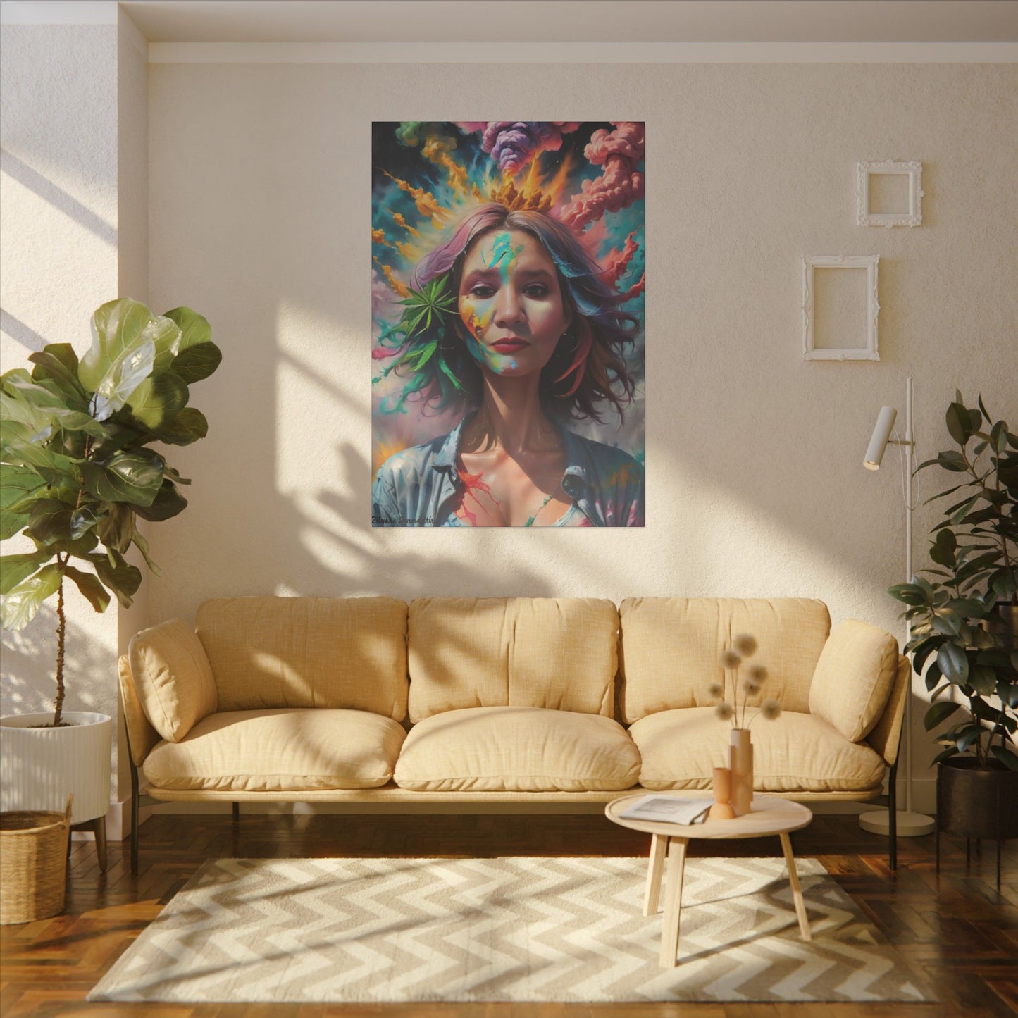 Zilyana Print Canvas (V.21)