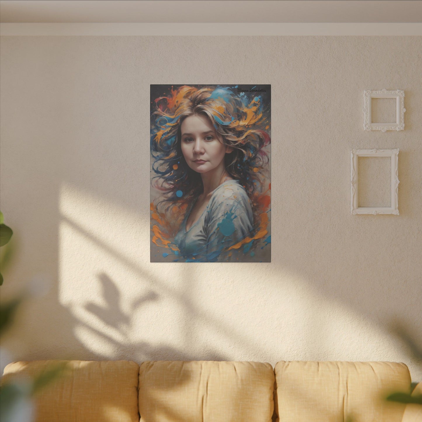 Zilyana Print Canvas