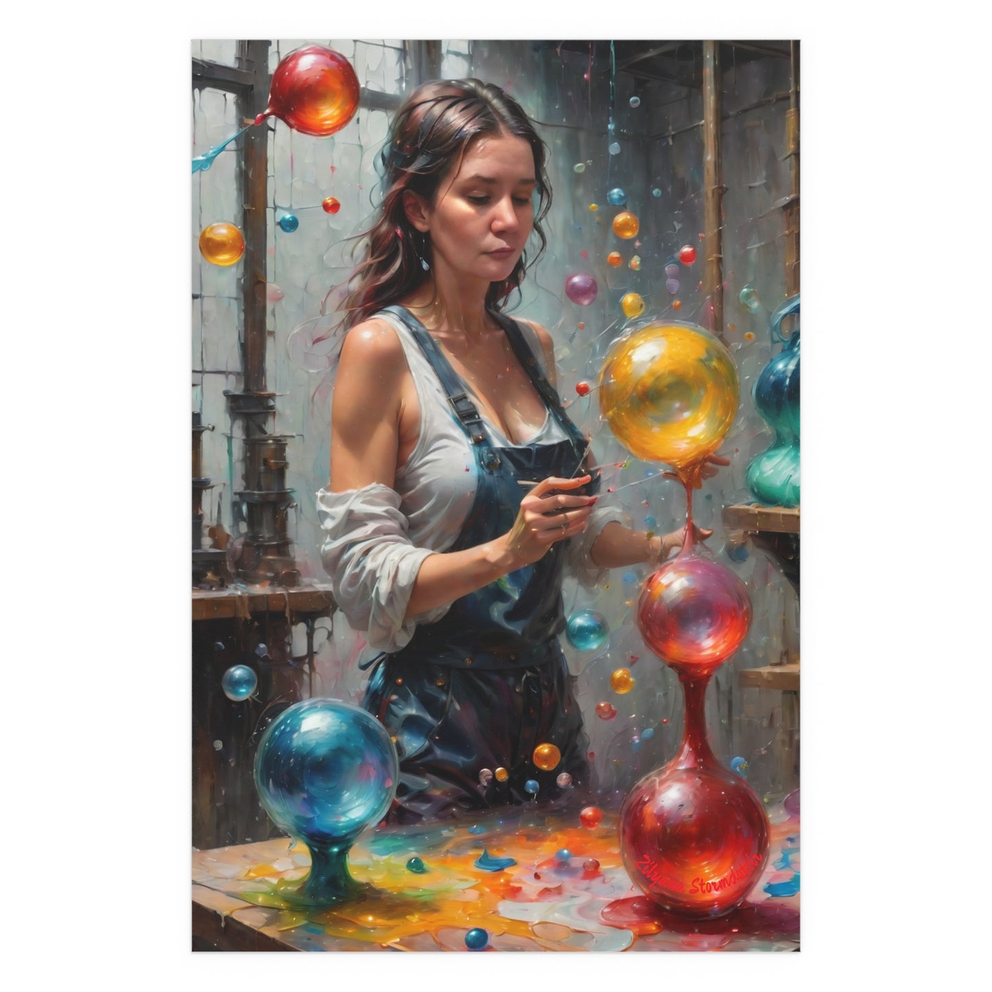 Indoor and Outdoor Silk Posters (Vertical 35)