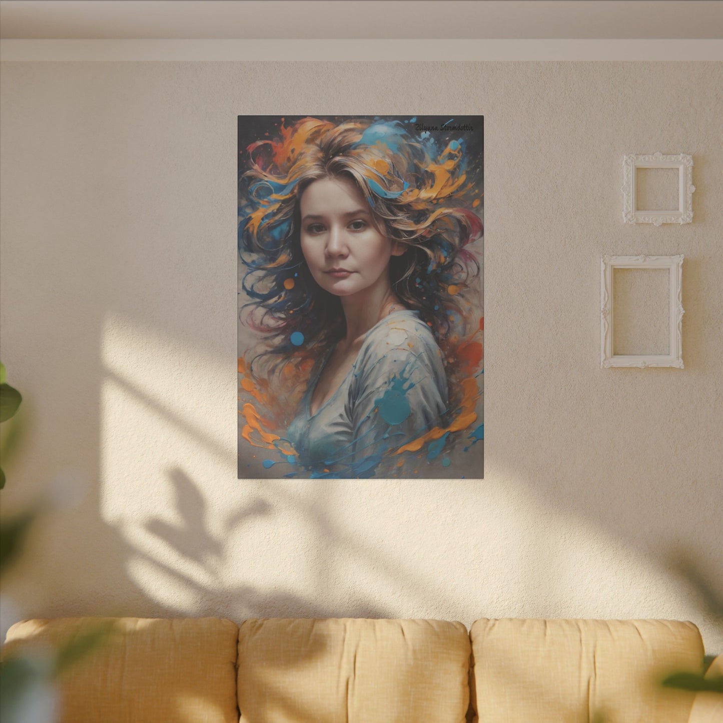 Zilyana Print Canvas