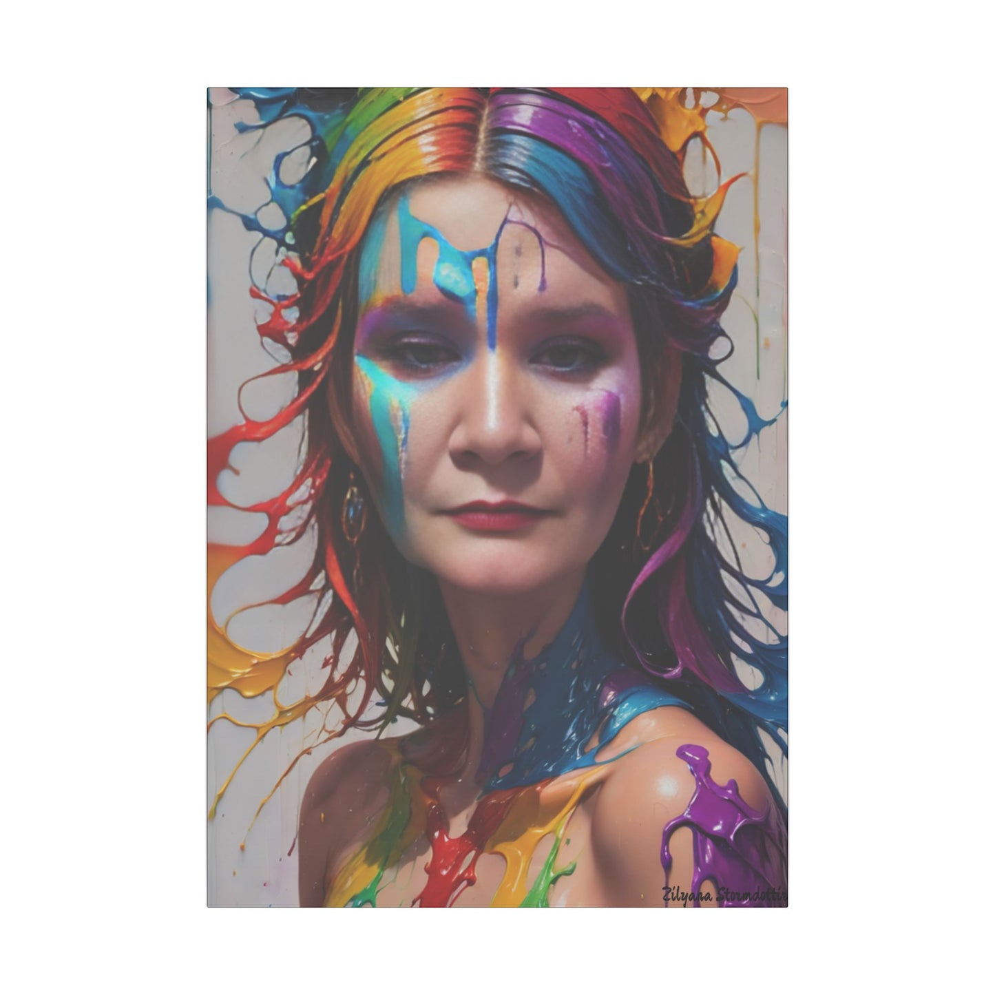 Zilyana Print Canvas (V.25)