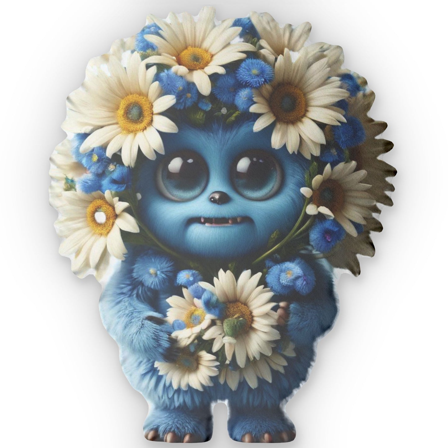 Flower Monster Shaped Pillows