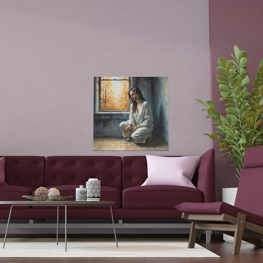 Indoor and Outdoor Silk Posters (Square 15)