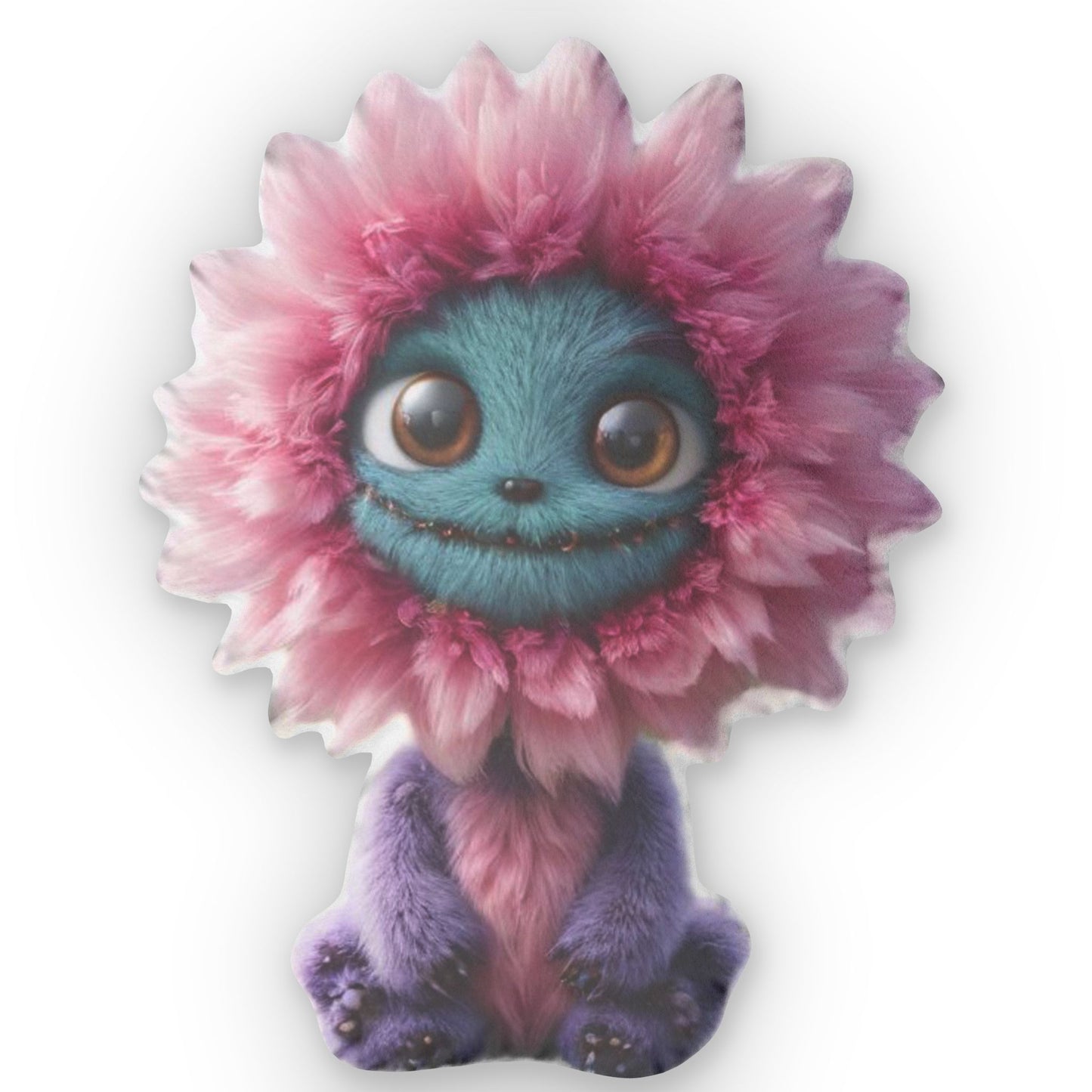 Flower Monster Shaped Pillows