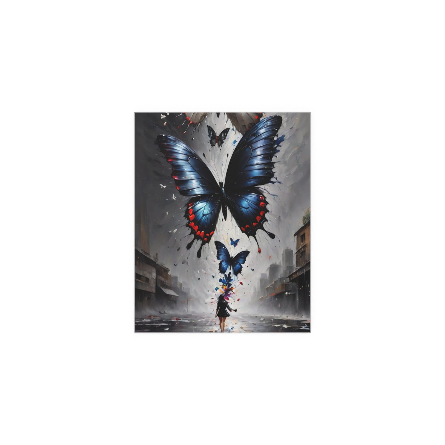 Indoor and Outdoor Silk Posters (Vertical 7)