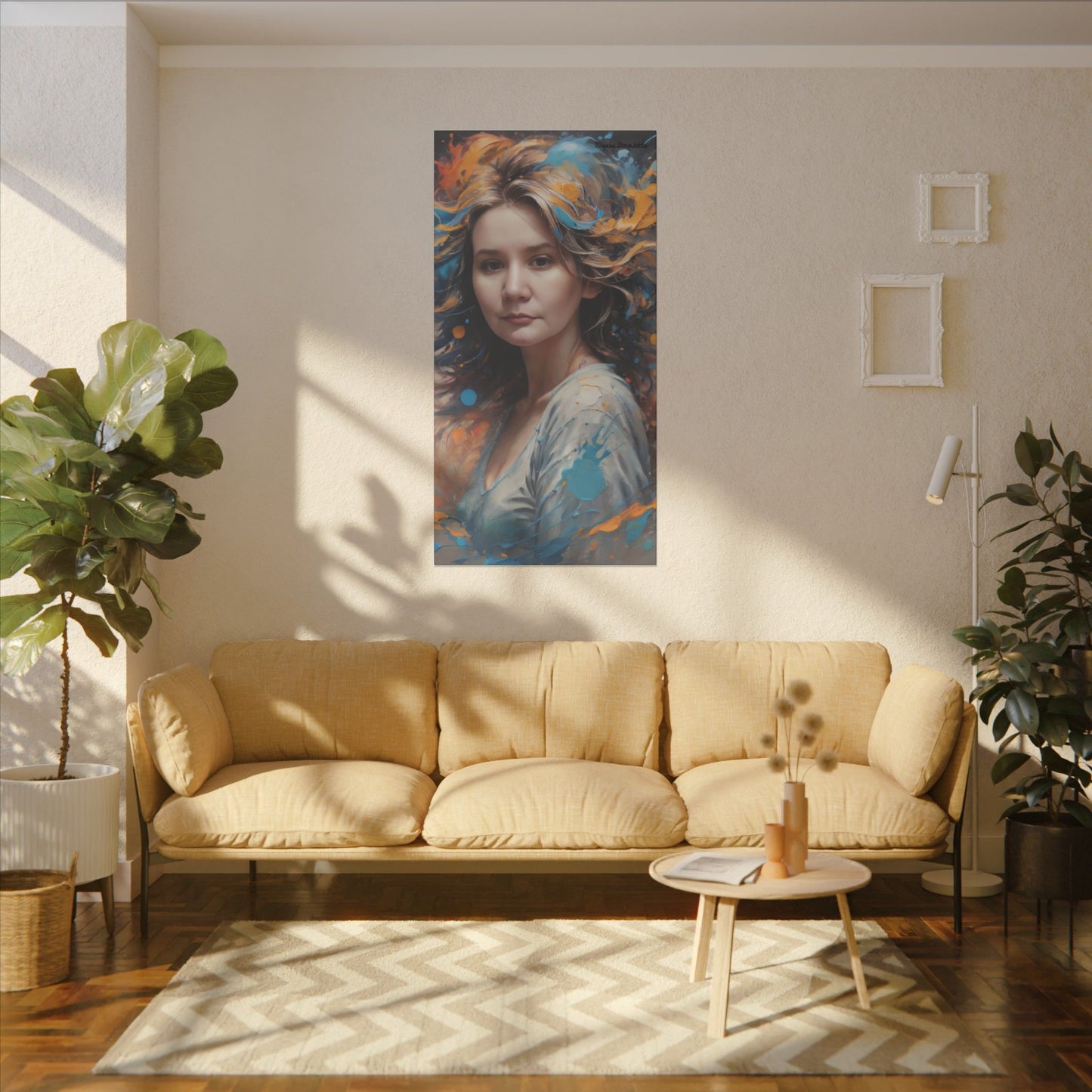 Zilyana Print Canvas