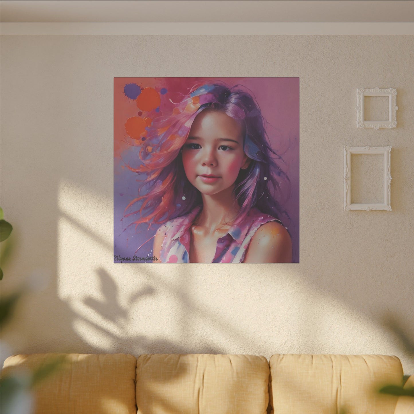 Zilyana Print Canvas