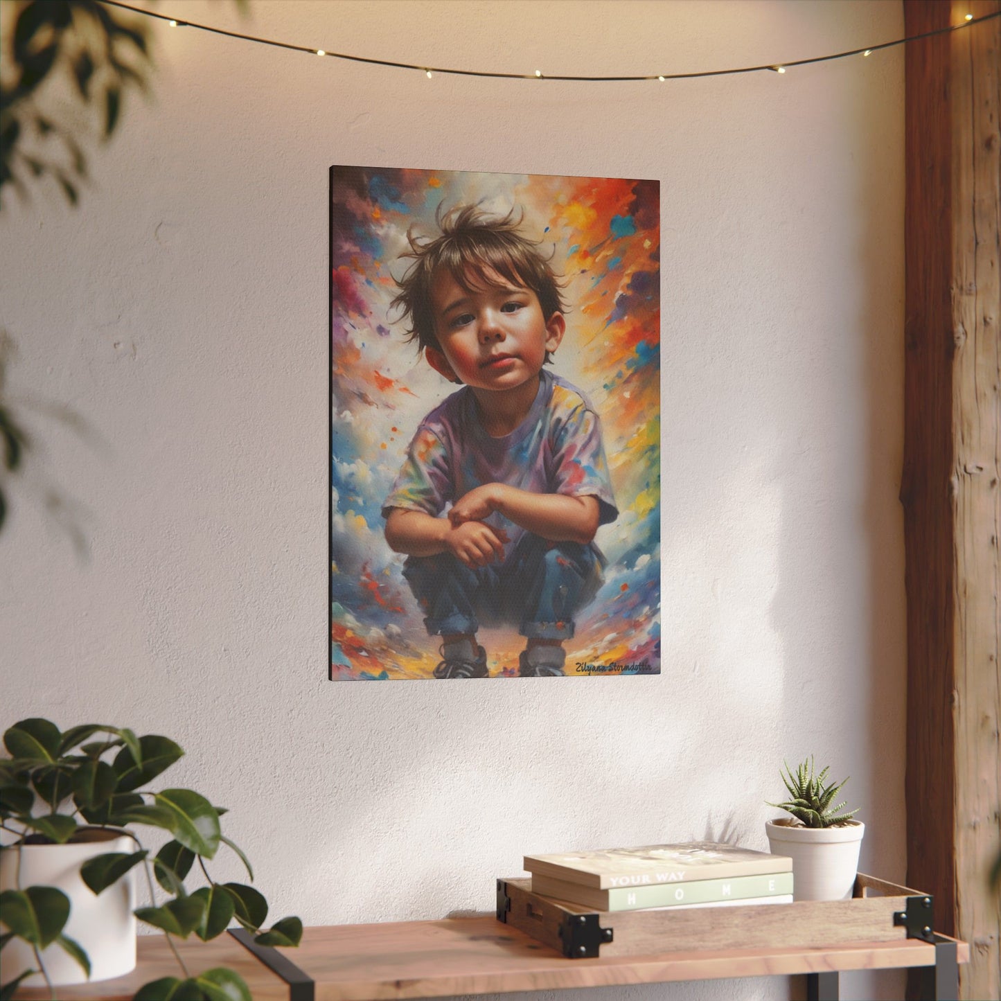 Zilyana Print Canvas (V.1)