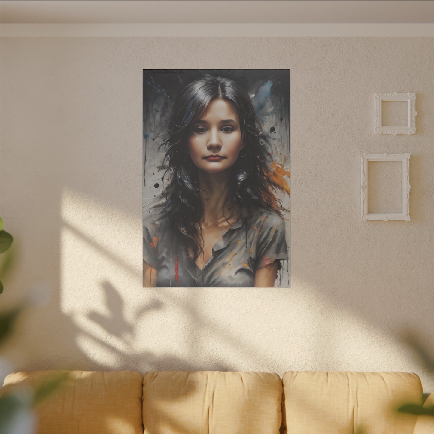 Zilyana Print Canvas