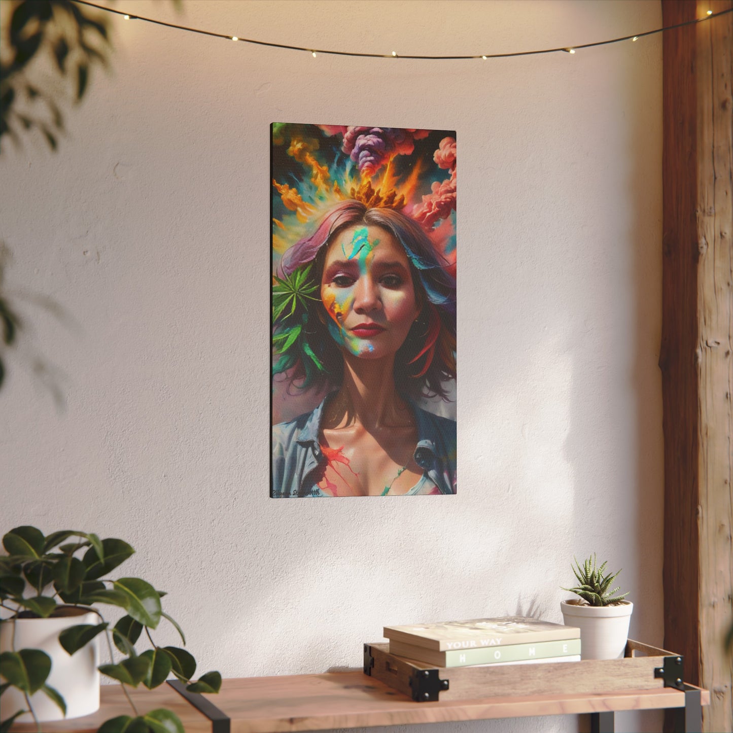 Zilyana Print Canvas