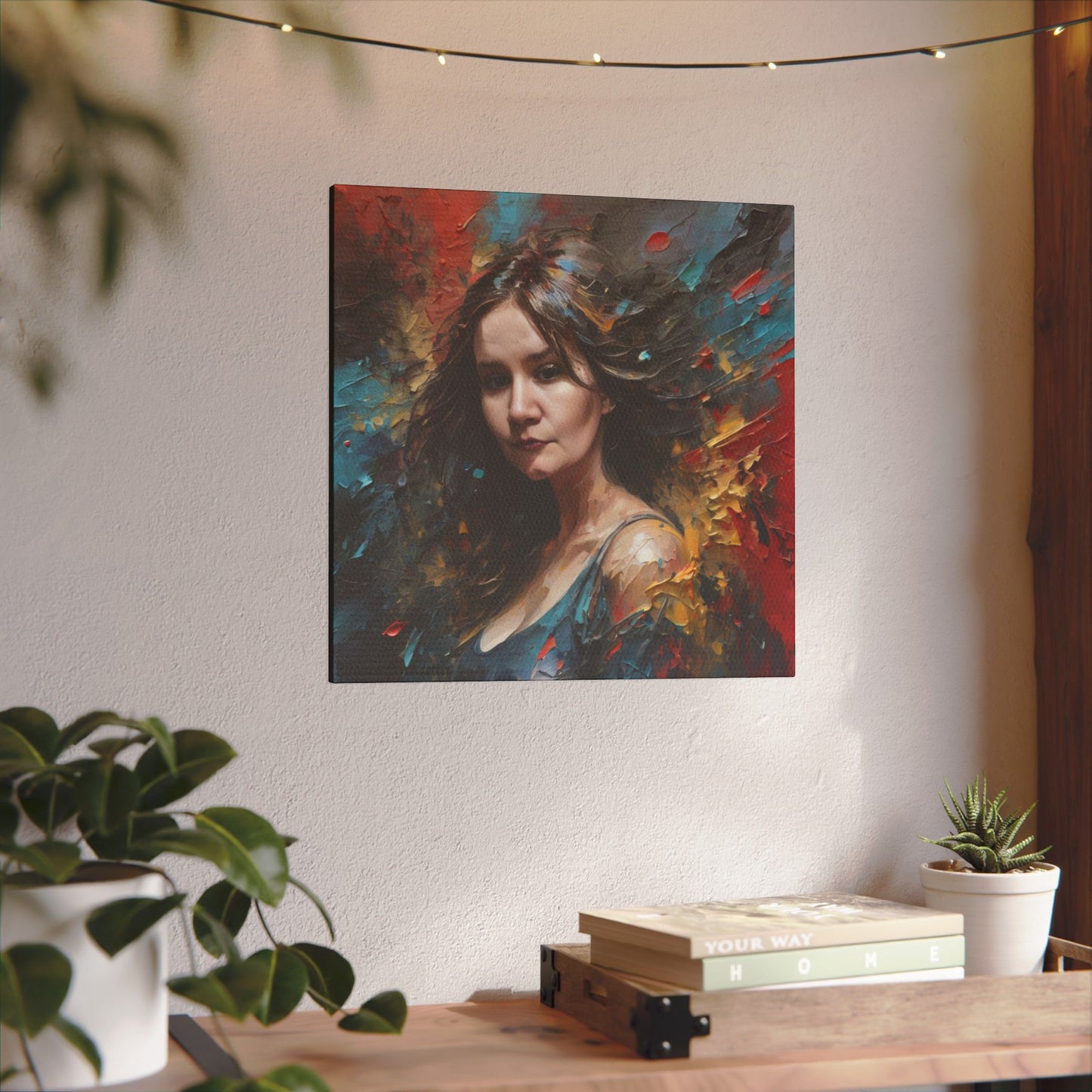 Zilyana Print Canvas