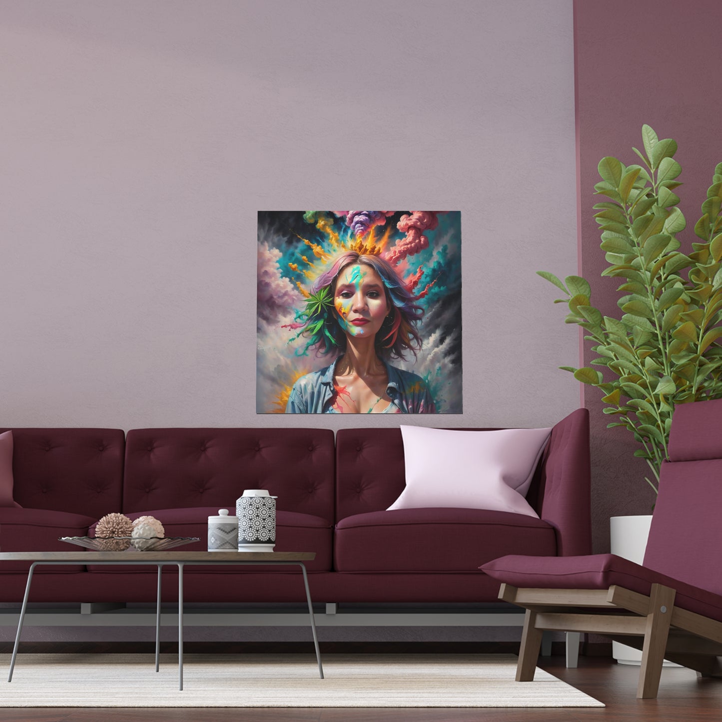 Indoor and Outdoor Silk Posters (Square 10)