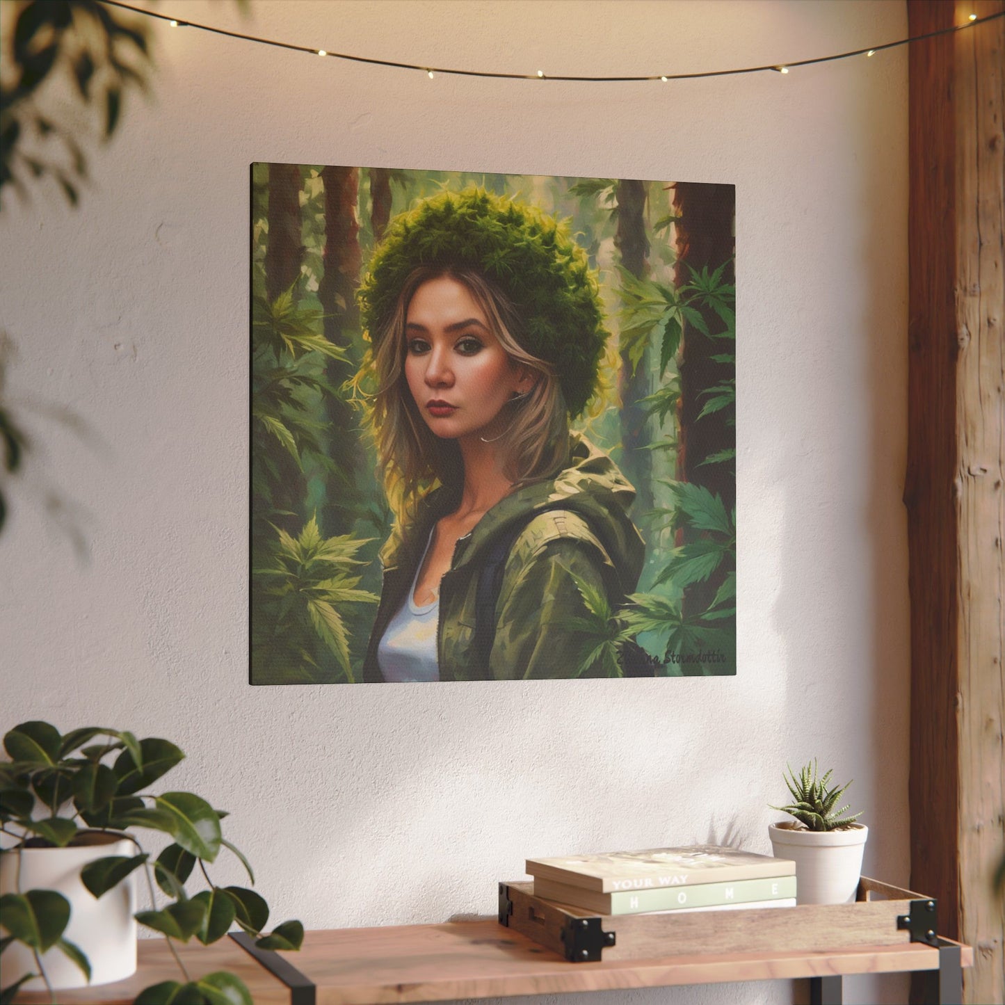 Zilyana Print Canvas