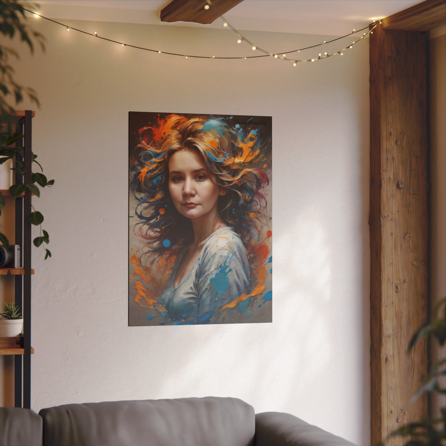 Zilyana Print Canvas