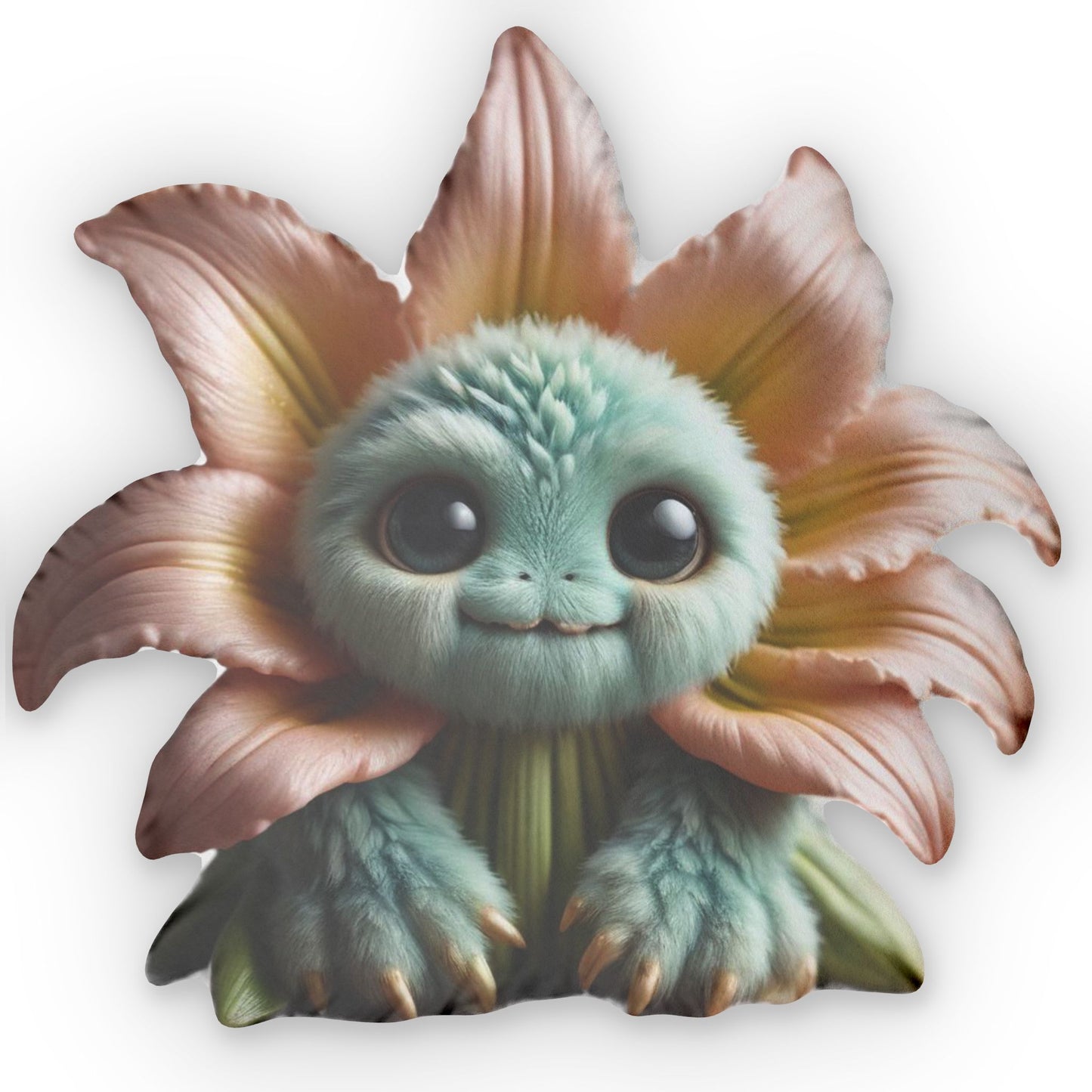 Flower Monster Shaped Pillows